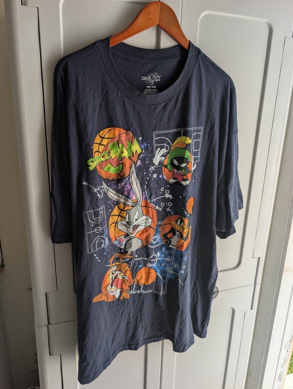Space Jam Space Jams Tune Squad Graphic T-shirt 3XL 3XB